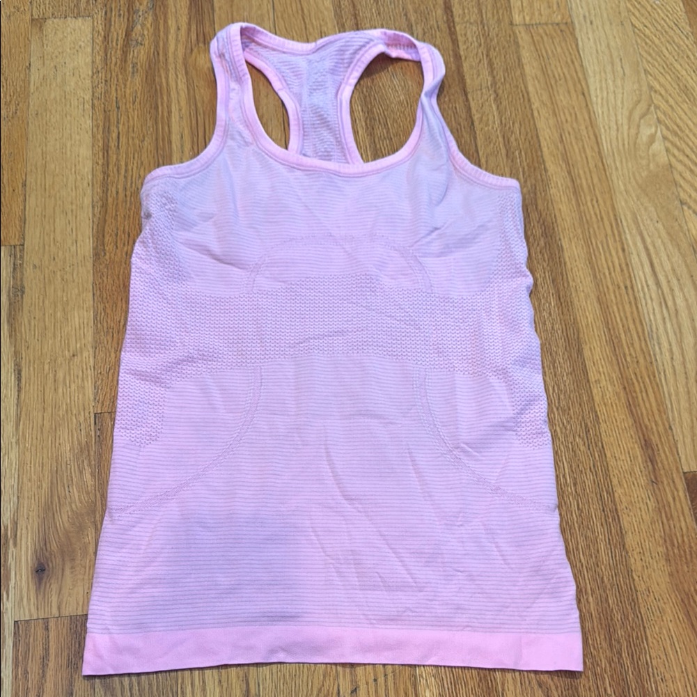 Lululemon Pink Racerback Tank Top Womens Size 4
